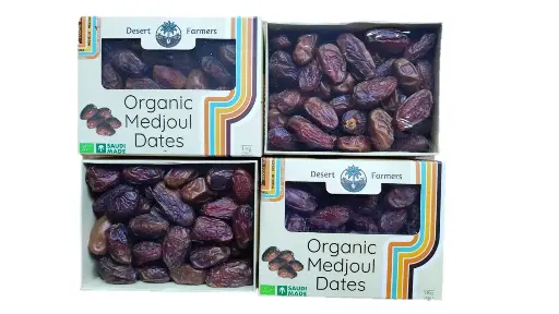Organic Medjoul Dates Choice 12x1kg [SA] 